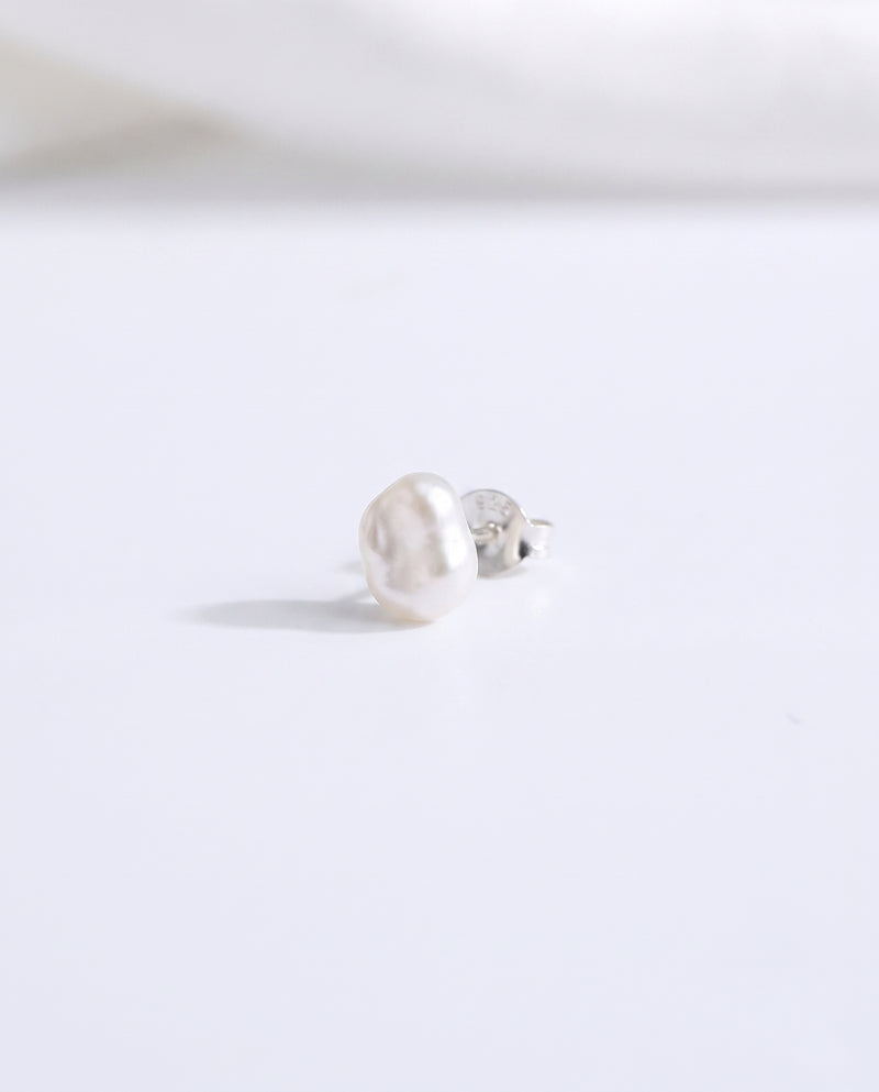 Petite Baroque Pearl Studs