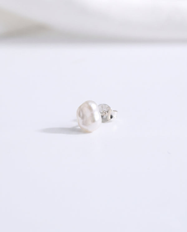 Petite Baroque Pearl Studs